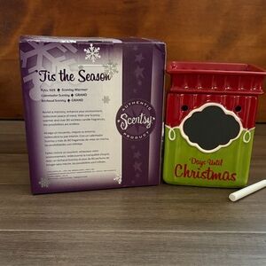 Scentsy “Tis the Season” retired warmer.  Brand new in box!
